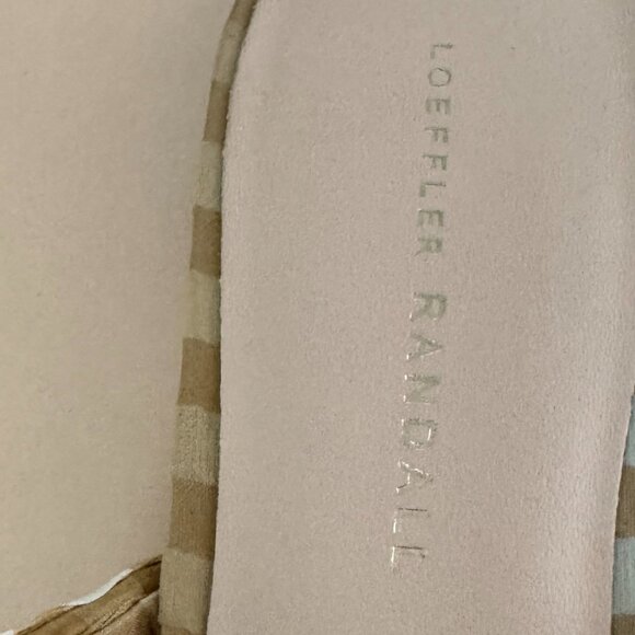 Loeffler Randall Daphne Mules - Mustard Checked - Picture 7 of 9